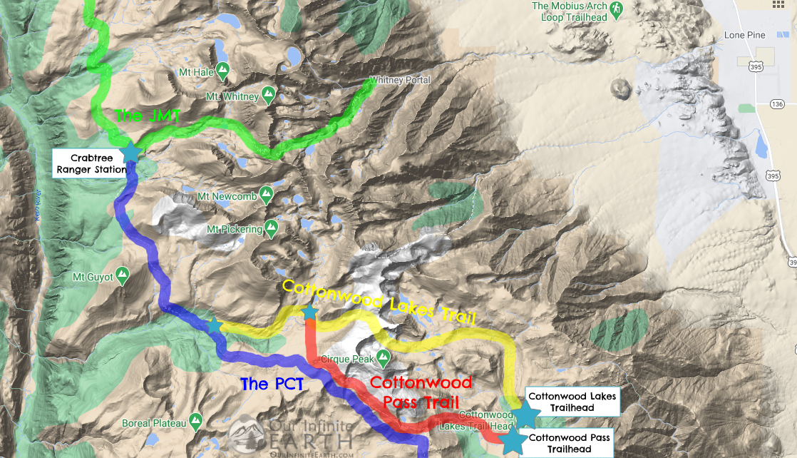 NOBO-JMT-trailhead-map