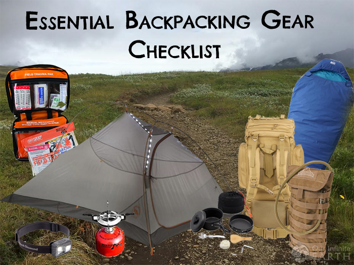 backpacking gear checklist ultralight