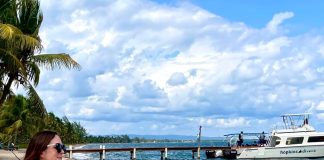 Sarah Nicklin in Belize