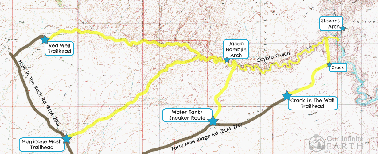 coyote-gulch-trailhead-map