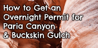 getting-paria-canyon-backpacking-permit