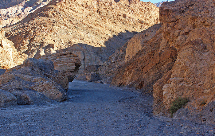 mosaic canyon hiking map guide