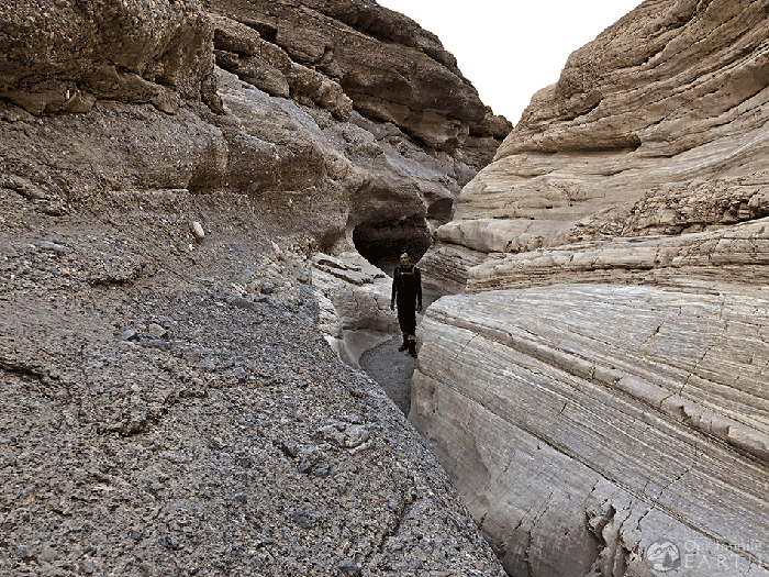 mosaic canyon hiking map guide