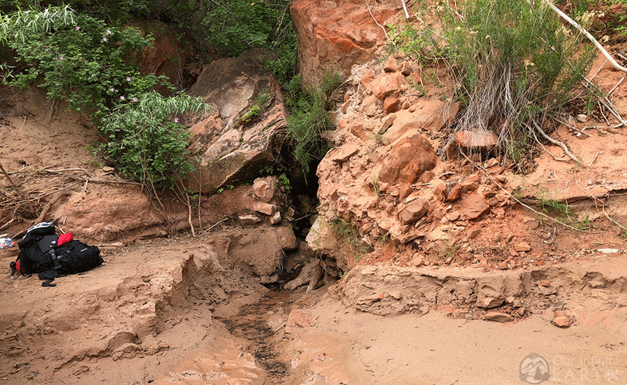 paria canyon shower spring