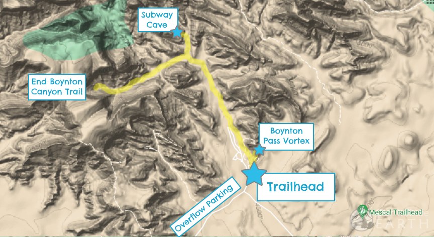 subway-cave-sedona-map